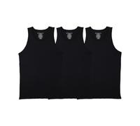 Pair of Thieves Superiair Tank Top for Men 3 Pack - Ultra Soft, Lightweight 100% Cotton Undershirt for Men, Black, Medium