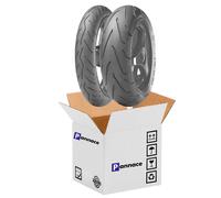 Pair of tires METZELER Sportec M3 180/55 17 73W with 120/70 17 58W
