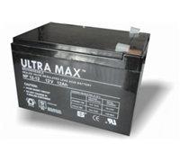 PAIR of ULTRAMAX Sunrise Medical Little Gem Mobility Scooter Batteries