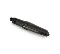 Pair of universal sequential LED turn signals - Black with smoked lens