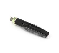 Pair of universal sequential LED turn signals - Black with translucent lens