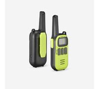 Decathlon Pair Of Usb Rechargeable Walkie Talkies Yellow