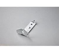 Pair of Vertical Blind Narrow (28mm) White Face Fix Brackets (75mm Projection) VT1129-2