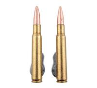Pair of Wall Brackets for Springfield Rifle Cartridges 30-06 Dummy