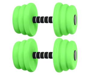 Pair of Water Exercise Dumbbells - Water Foam for Pool Workouts, Durable Floating Resistance Bars for Muscle Toning, Fat Loss Workout