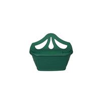 PAIR OF WHITEFURZE VENETIAN WALL PLANTER GREEN - 42 cm