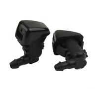 Pair Of Windshield Washer Spray Nozzles Jets For Focus 2008 2009 2010 2011 Black Direct Replacement Wiper Fluid Tips