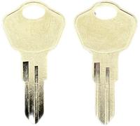 Pair of working Sentry Safe keys cut to your selected code for many lock box models including 1100 1200 (3K2)