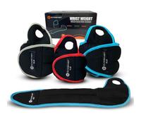 Pair of Wrist Weights With Hole for Thumb, Great for Fitenss Running Workouts & All Kind of Cardio Exercises (1 LB - PAIR - 2 Lb total)