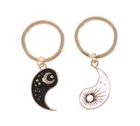 Pair of Yin Yang Best Friend Keyrings