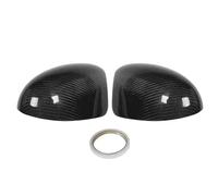 Pair Real Carbon Fiber Rear Wing Mirror Cover Caps Protection Shell Compatible For Mini Cooper R53 JCW 2002-2006 Door Mirror Shell New