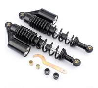 Pair Rear Air Shock Absorbers for GY6 for scooter for-atv for quad | 270-340mm, Adjustable Air-Reservoir, Reduces Bumps, Fits for scooters for-atvs Quads Go-karts