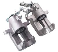 Pair Rear Brake Caliper For Audi A3 8P1 8PA 1.6 1.9 2.0 Seat Altea 5P1 1.4 1.6