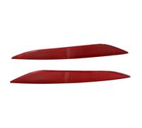 Pair Rear Bumper Reflector Set for Alfa Romeo for Stelvio 2018-2023, Red ABS Exterior Trim Replacement Part Compatible with OEM 50553181 50553182