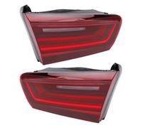 Pair Rear Tail Light Inner L/R for Audi A6 4G C7 2015-2018 | 4G5945093E/4E, Screws Mount, Plastic Anti Rust