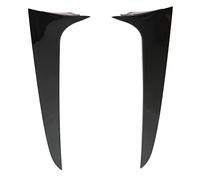 Pair Rear Window Side Spoiler Wing, Left Right Glossy Black Rear Window Wing Trim Replacement for X3 F25 2011 to 2017
