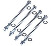 Pair Rear Wing Fender Bolt Mounted Fix Kit Replacement for Fordson Power Super Major Tractor