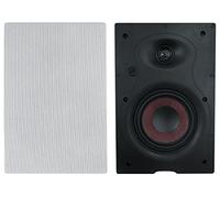 Pair Rockville WA658 6.5" in-Wall Home Speakers w Kevlar Woofer+Silk Dome Tweeter