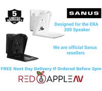 Pair SANUS WSWME32 Sonos Era 300™ Adjustable Speaker Wall Mount Black or White