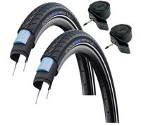 PAIR Schwalbe MARATHON PLUS 700 x 25c Puncture Protected Road Bike TYRES & TUBES