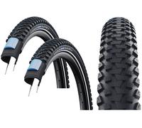PAIR Schwalbe MARATHON PLUS MTB 26 x 2.10 Puncture Resistant Bike TYRES