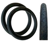 PAIR Schwalbe ROAD CRUISER 20 x 1.75 BLACK Kids Traditional Folding Road TYRES
