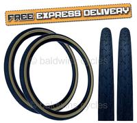 Schwalbe Road Cruiser Tyres Black - 27 X 1 1/4 Inch