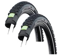 Schwalbe Tyres: Addix Smart Sam Plus GreenGuard SnakeSkin (Wired)-BLACK -26X2.25