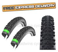 PAIR Schwalbe SMART SAM PLUS 29 x 2.25 Puncture Resistant Mountain Bike TYRES