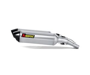 PAIR SILENCERS SLIP ON AKRAPOVIC TITANIUM CARBON FOR YAMAHA FJR 1300 16-20 APPRO
