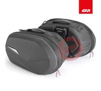 Givi ST609+ Semi-rigid Expandable Motorbike Motorcycle Panniers - 50L Max