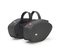 Pair Soft Side Motorcycle Bags 30L with Straps Fastening - Kappa ST100B