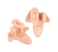 Pair Soft Toe Spacers For Bunions Relief Enhanced Airflows With Massage Dots For Foot Fatigue And Pressure Reduction Multi Purpose Toe Spacer Bunions