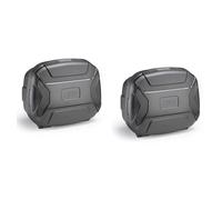 Pair Suitcases Monokey 'Trekker Litigation' 35+ 35L for Motorcycle, Black - GIVI