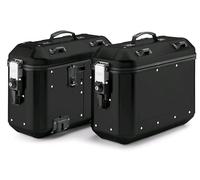 Pair Suitcases Side, Black, GIVI dlmk36b Trekker Dolomiti, Monokey Motorcycle