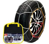 PAIR Sumex Husky Winter Classic Alloy Steel Snow Chains for 15" Car Wheel Tyres