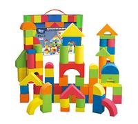 Pairez Toys Foam Building Blocks for Toddlers 2-4, 41 Pieces EVA Soft Stacking Blocks, Baby Bath Foam Toy Set, Early Learning Construction Toys & Gifts for Kids, Boys & Girls 18+ Months