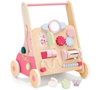PairPear Wooden Babay Walker Pink