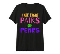 Pairs of Pears Grammar Teacher Visualized Homophones Premium T-Shirt
