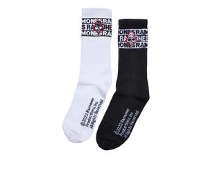 Pairs of socks Merchcode Ramones Skull (x2) Noir 35/38