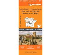 Pais Vasco Navarra Euskadi La Rioja - Michelin Regional Map 573