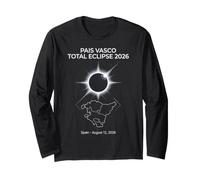 Pais Vasco Total Eclipse Spain August 12 2026 Long Sleeve T-Shirt