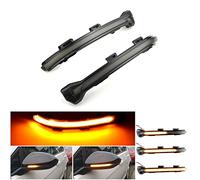 PAISEN 2pcs Dynamic Smoked LED Turn，Light Indicator Replacement ，Signal Light Indicator Replacement，for VW Volkswagen Golf 7 Jetta MK7 VII GTI R MK7 Golf 7.5 Touran