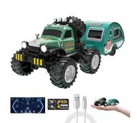 PAISHENKEJI Remote Control Car RC Car: Mini Rechargeable Alloy Shell RC Truck Mobile App Toy Cars, Mobile APP Supports 4 Control Modes: Remote Control, Programming, Path Drawing, Gravity Sensing