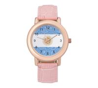Paisley Argentina Flag Fashion Women's Watch Easy Reader Novelty Slim Quartz Casual Dress Wrist Watches