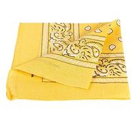 Paisley Bandana - yellow