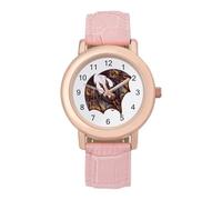 Paisley Bat Women's Wrist Watch Fashion Alloy Quartz Watch with Strap Easy to Read