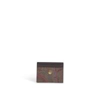 Paisley Card Holder With Coin- female- Etro- Wallets & Cardholders- Brown- ONE SIZE- Accessories ONE SIZE