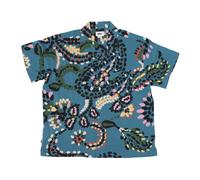 Paisley Dots Dragon Fly Woven Shirt - male - Obey - Short Sleeve Shirts - Multicolor - S - Shirts S