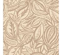 Paisley Leaf Wallpaper Beige Holden 14441